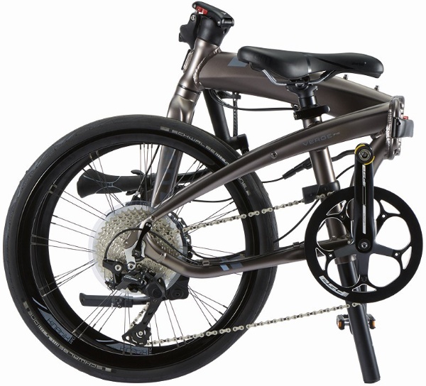 20型 折りたたみ自転車 Verge P10 ヴァージュ P10(ダークブロンズ/外装10段変速) 【2021年モデル】 【キャンセル・返品不可】
