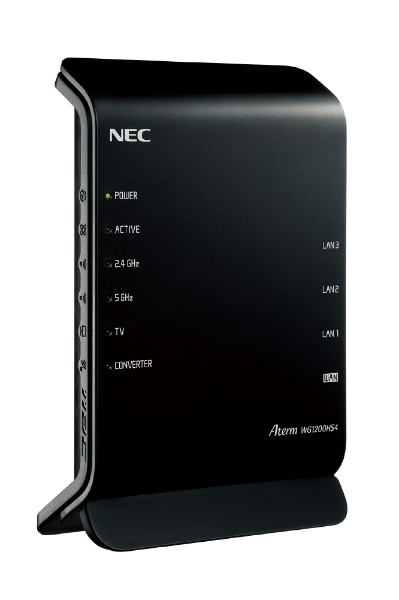 無線LANルーター(NEC製PA-WG2600HP3)PC/タブレット