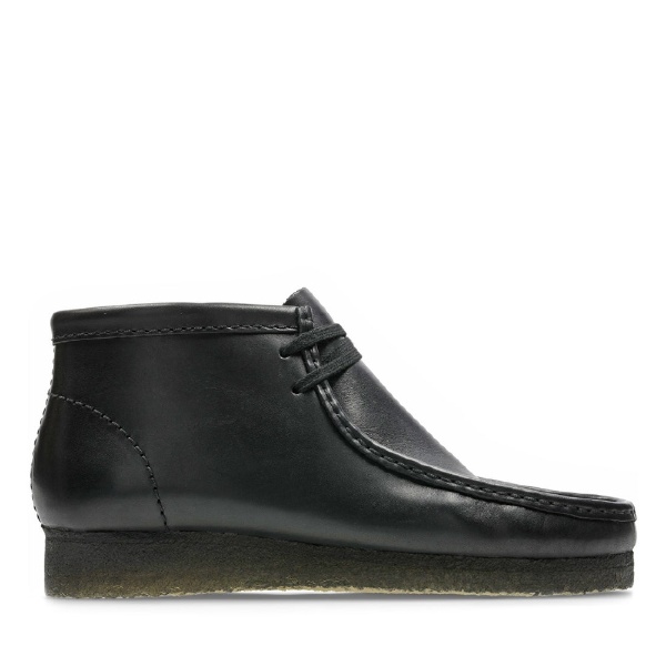 UK8/26cm メンズ シューズ Wallabee Boot/ワラビーブーツ(Black Leather ブラックレザー)26155512