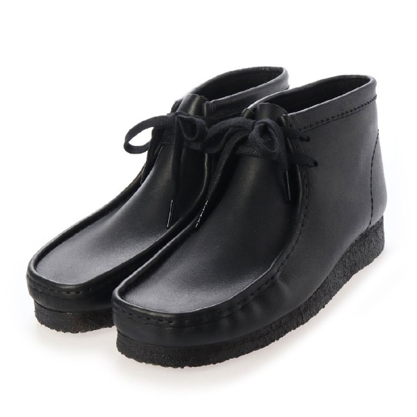UK8/26cm メンズ シューズ Wallabee Boot/ワラビーブーツ(Black Leather ブラックレザー)26155512