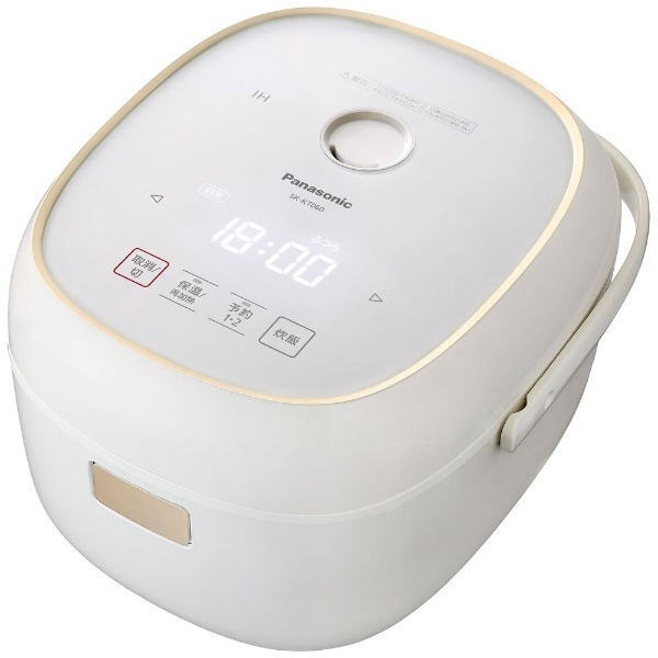 炊飯器 ホワイト SR-KT060-W [3.5合 /IH] パナソニック｜Panasonic 通販