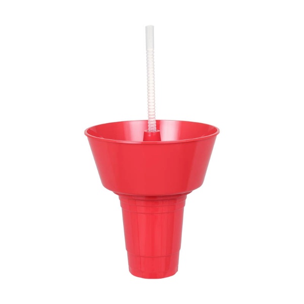  CARRY SNACK TUB WITH TUMBLER キャリー スナック タブ ウィズ タンブラー(400ml/レッド) Y915-1282RD
