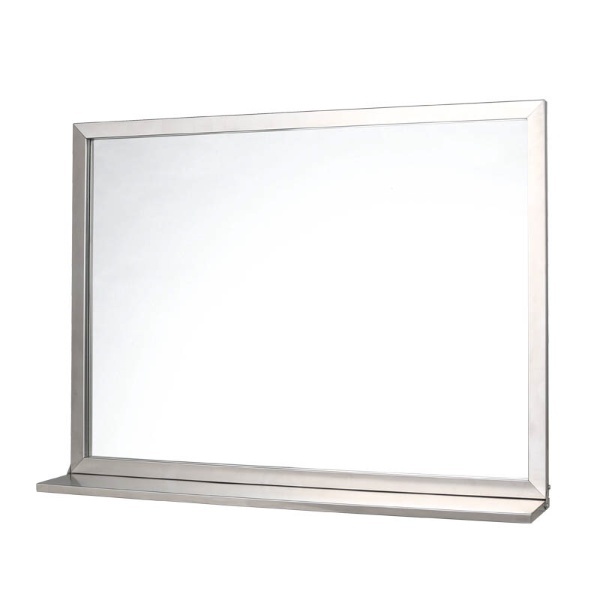 STAINLESS STEEL FRAME MIRROR WITH BRACKET ステンレス スチール フレーム ミラー ウィズ ブラケット  D19-0057 DULTON｜ダルトン 通販