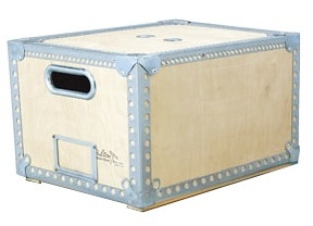 ストレージ ウッデンボックス WOODEN BOX M(外寸：高さ240mm×幅400mm×奥行315mm) 100-226M