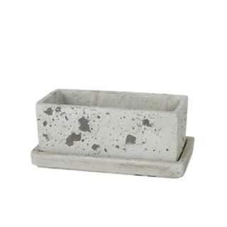SOLID PLANTER RECTANGLE S R.GRAY \bh v^[ N^O S A555-426SRG