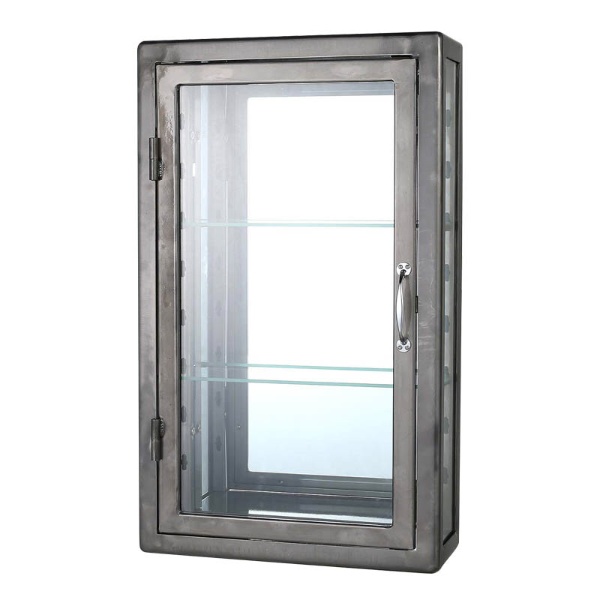 WALL MOUNT GLASS CABINET RAW ウォールマウント ガラスキャビネット レクタングル 115-312RW DULTON｜ダルトン  通販 | ビックカメラ.com