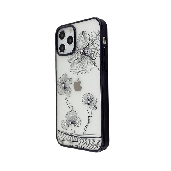 ＜ビックカメラ＞ Crystal Flora case iPhone 12/12 Pro 6.1インチ対応
