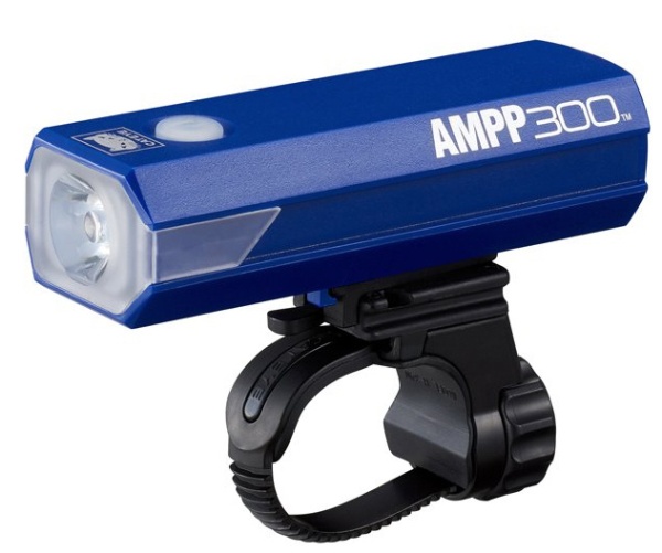 CATEYE AMPP300 青 自転車用ライト キャットアイ アンプ300
