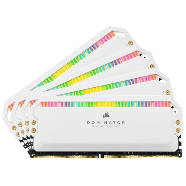 増設メモリ DOMINATOR PLATINUM RGB ホワイト CMT32GX4M4C3600C18W [DIMM DDR4 /8GB /4枚]  CORSAIR｜コルセア 通販 | ビックカメラ.com