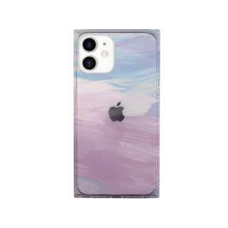 iPhone 12 mini 5.4C`Ή \tgXNEFAP[X@purple pastel yïׁAOsǂɂԕiEsz
