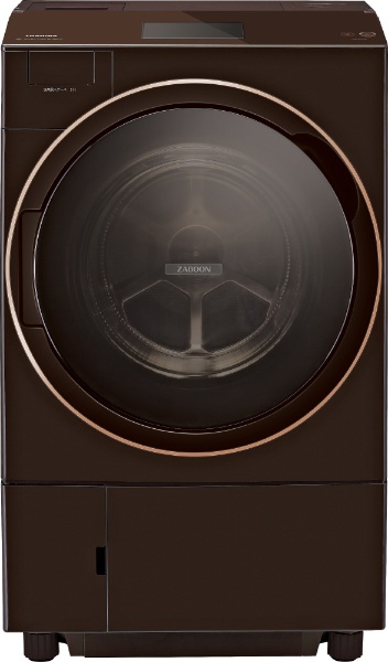 ドラム式洗濯乾燥機 ZABOON(ザブーン) グレインブラウン TW-127X9R-T 