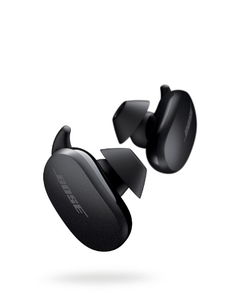 フルワイヤレスイヤホン Bose QuietComfort Earbuds Triple Black [リモコン・マイク対応 /ワイヤレス(左右分離) /Bluetooth /ノイズキャンセリング対応]