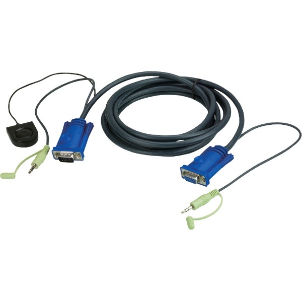 ATEN USB KVMケーブル SPHDタイプ 5m 2L-5205U - 1
