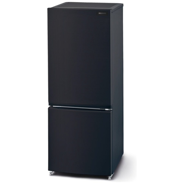 冷蔵庫 ブラック IRSN-15A-B [2ドア /右開きタイプ /154L] [冷凍室 43L]