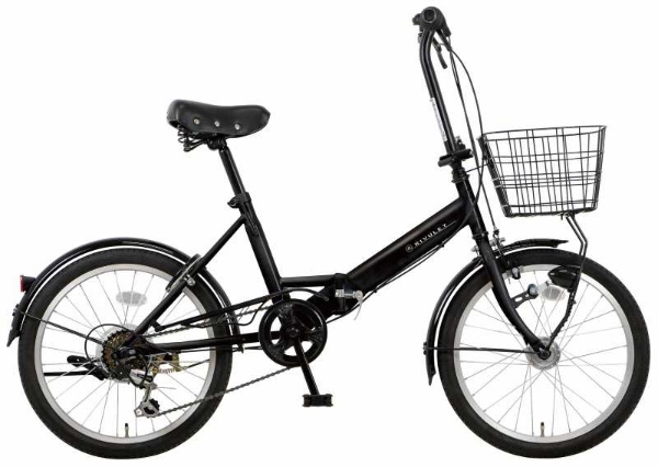 折りたたみ自転車 リブレット206C リブレット ブラック [20×1.75 /外装