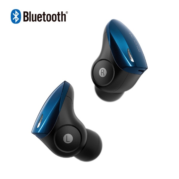 完全ワイヤレスイヤホン NeEXTRA Series ブルー HP-NX500BTB [ワイヤレス(左右分離) /Bluetooth] ラディウス｜ radius 通販