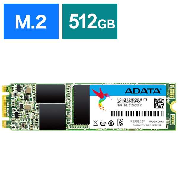 meaning Frustrating Diversion ASU800NS38-512GT-C 内蔵SSD SATA接続 Ultimate SU800 [512GB /M.2] ADATA｜エイデータ 通販  | ビックカメラ.com