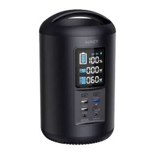 ポータブル電源 Power Ares 200 ブラック PS-ST02 [リチウムイオン電池 /6出力 /DC・USB-C充電・ソーラー(別売) /USB Power Delivery対応]
