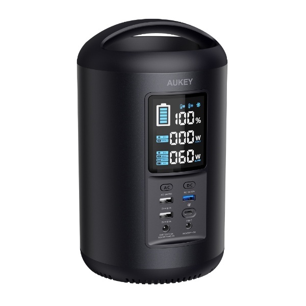 ポータブル電源 Power Ares 200 ブラック PS-ST02 [6出力 /DC・USB-C充電・ソーラー(別売) /USB Power  Delivery対応] AUKEY｜オーキー 通販 | ビックカメラ.com