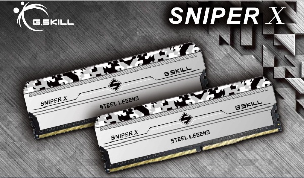 増設メモリ SNIPER X STEEL LEGEND Edition F4-3600C18D-16GSXAS [DIMM DDR4 /8GB /2枚]