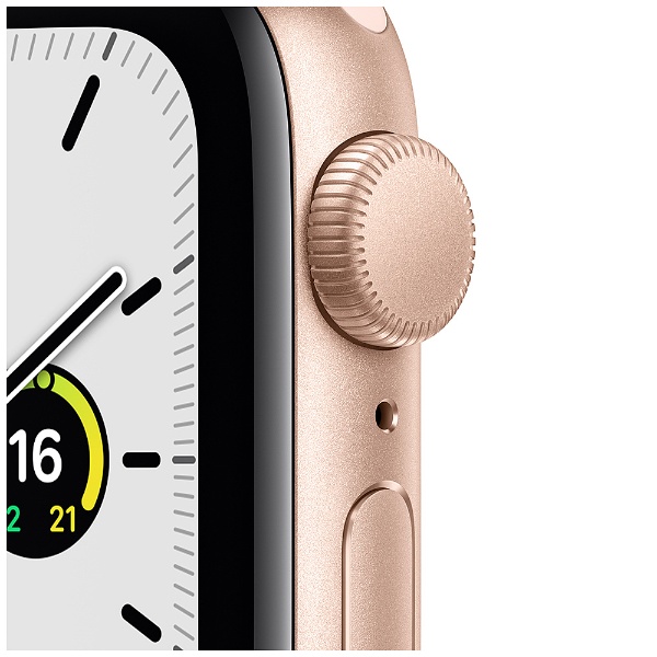 Apple Watch SE（GPSモデル）- 40mmゴールドアルミニウムケースと