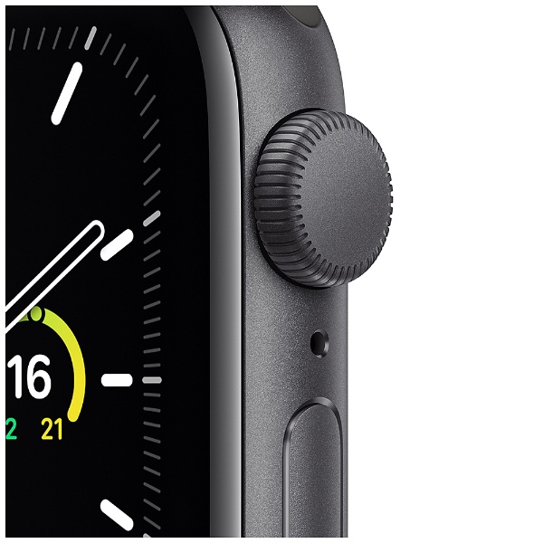 Apple Watch SE GPSモデル 40mm ブラックスポーツバンド
