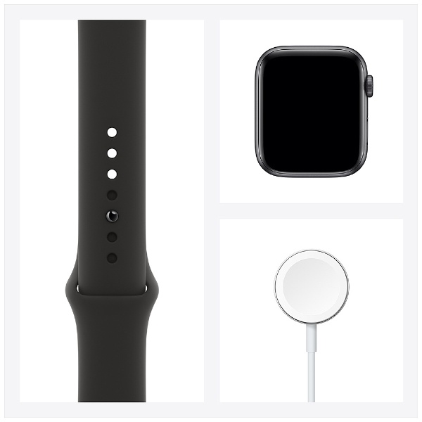 Apple Watch SE（GPSモデル）- 44mmスペースグレイアルミニウムケース 