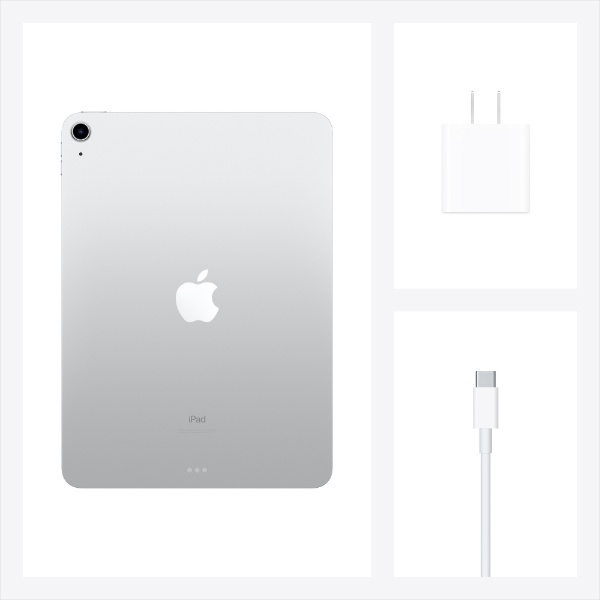 iPad Air 第4世代 256GB シルバー Smart Folio付属