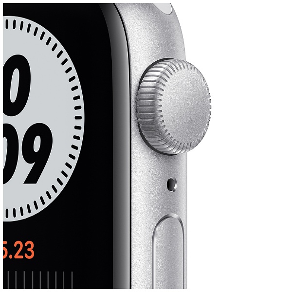 Apple Watch Nike SE（GPSモデル）- 40mmシルバーアルミニウムケースとピュアプラチナム/ブラックNikeスポーツバンド -  レギュラー シルバーアルミニウム MYYD2J/A （第1世代）
