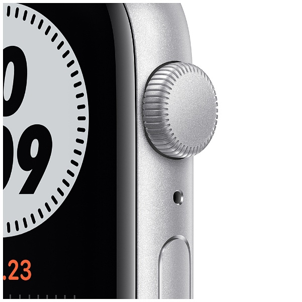Apple Watch Nike SE（GPSモデル）- 44mmシルバーアルミニウムケースと