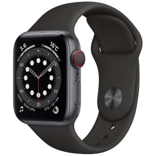 Apple Watch Series 6iGPS + Cellularfj- 40mmXy[XOCA~jEP[XƃubNX|[coh - M[ Xy[XOCA~jE M06P3J/A