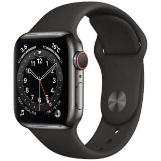Apple Watch Series 6iGPS + Cellularfj 40mm Ot@CgXeXX`[P[XƃubNX|[coh[M[] M06X3J/A