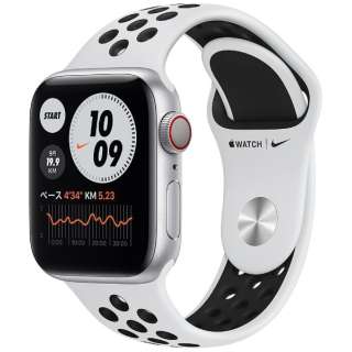 Apple Watch Nike Series 6iGPS + Cellularfj 40mm Vo[A~jEP[XƃsAv`i/ubNNikeX|[coh[M[] M07C3J/A