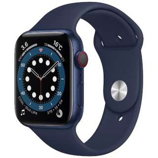Apple Watch Series 6iGPS + Cellularfj- 44mmu[A~jEP[XƃfB[vlCr[X|[coh - M[ u[A~jEP[X M09A3J/A