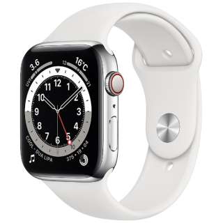 Apple Watch Series 6iGPS + Cellularfj- 44mmVo[XeXX`[P[XƃzCgX|[coh - M[ Vo[XeXX`[ M09D3J/A