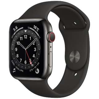 Apple Watch Series 6iGPS + Cellularfj 44mm Ot@CgXeXX`[P[XƃubNX|[coh[M[] M09H3J/A