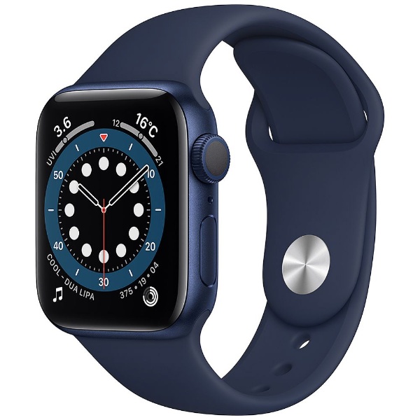 Apple Watch Series 6（GPSモデル）- 40mmブルーアルミニウムケースと