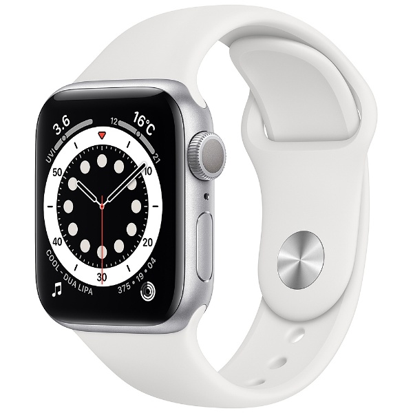 Apple Watch Series 6 GPS 40mm シルバー アルミ-