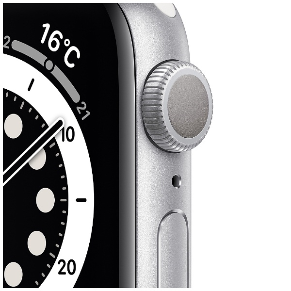 Apple Watch Series 6（GPSモデル）- 40mmシルバーアルミニウムケース 