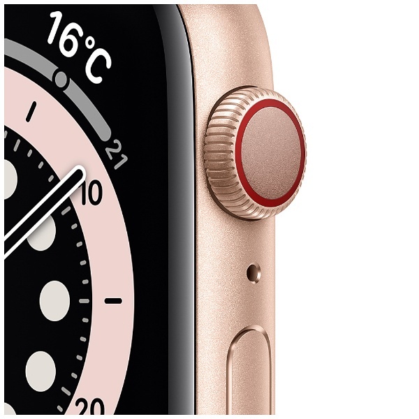 Apple Watch Series 6（GPS + Cellularモデル）- 44mmゴールドアルミニウムケースとピンクサンドスポーツバンド -  レギュラー ゴールドアルミニウム MG2D3J/A アップル｜Apple 通販 | ビックカメラ.com