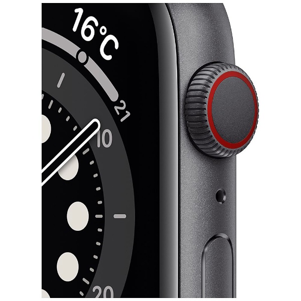 Apple Watch Series 6（GPS + Cellularモデル） 44mm スペースグレイ ...