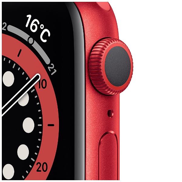 Apple Watch Series 6（GPSモデル）- 40mm （PRODUCT）REDアルミニウム