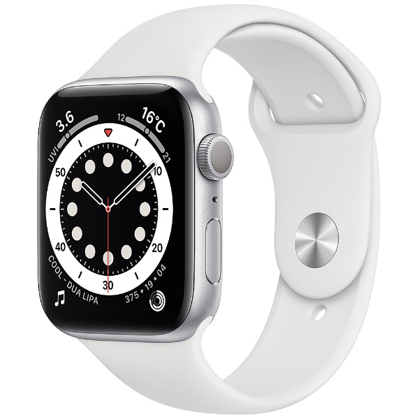 Apple Watch Series 6（GPSモデル）- 44mmシルバーアルミニウムケース ...