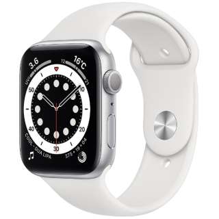 Apple Watch Series 6iGPSfj- 44mmVo[A~jEP[XƃzCgX|[coh - M[ M00D3J/A