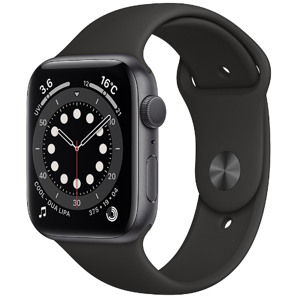 Apple Watch series6 44mm スペースグレイ GPSモデル-
