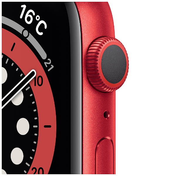 Apple Watch Series 6（GPSモデル）- 44mm  （PRODUCT）REDアルミニウムケースと（PRODUCT）REDスポーツバンド - レギュラー REDアルミニウム M00M3J/A