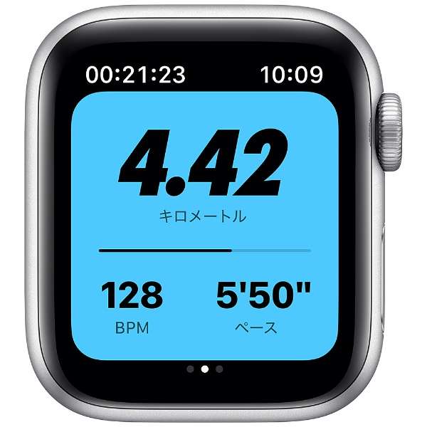 Apple Watch Nike Series 6iGPSfj- 40mmVo[A~jEP[XƃsAv`i/ubNNikeX|[coh - M[ Vo[A~jE M00T3J/A_4
