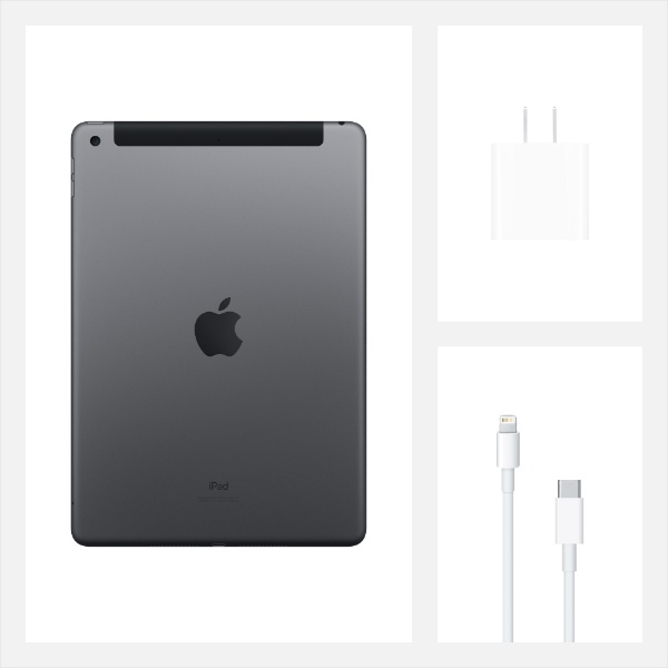 iPad 第8世代 32GB スペースグレイ MYMH2J／A 国内版SIMフリー [32GB]