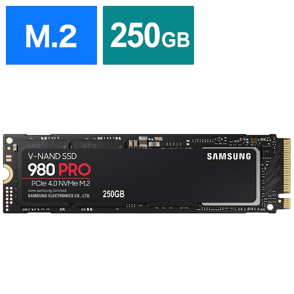 MZ-V8P1T0C/IT 内蔵SSD PCI-Express接続 980 PRO(ヒートシンク付 /PS5