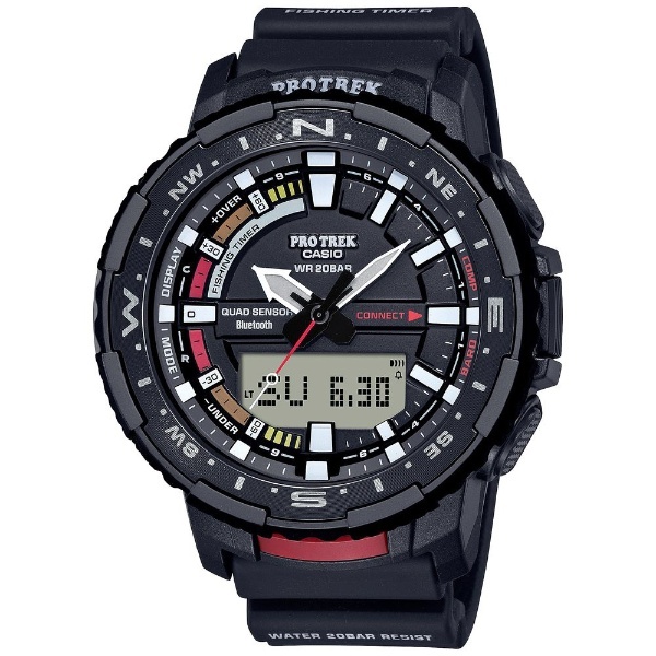 Bluetooth搭載時計】 PROTREK （プロトレック） Angler Line （アングラーライン） PRT-B70-1JF カシオ｜CASIO  通販 | ビックカメラ.com